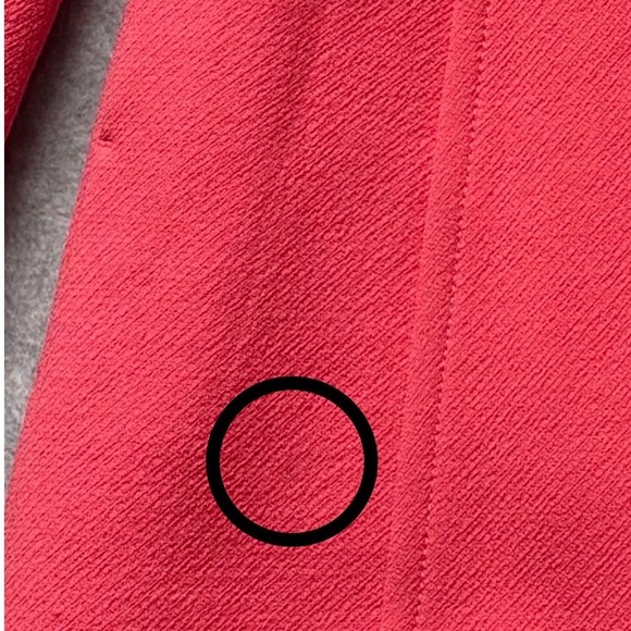 J.Crew Lady Day Coat Double Italian Cloth Wool Womens Size 4 Pink - Picture 16 of 16